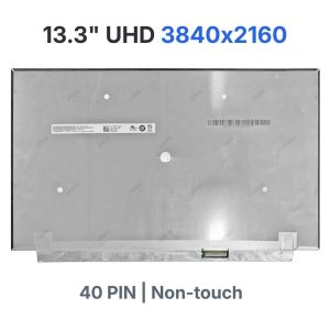 صفحه نمایش لپ تاپ B133ZAN02.5 13.3 اینچ UHD 3840x2160 IPS