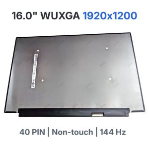 صفحه نمایش لپ تاپ B160UAN08.2 16 اینچ WUXGA 1920x1200 IPS 144Hz