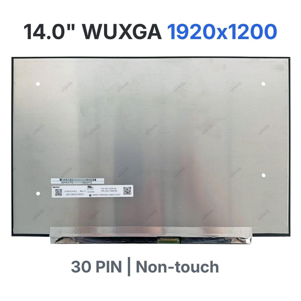 صفحه نمایش لپ تاپ N140JCA-ELL 14 اینچ WUXGA 1920x1200 IPS