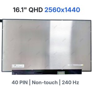 صفحه نمایش لپ تاپ NE161QHM-NZ1 16.1 اینچ QHD 2560x1440 IPS 240Hz