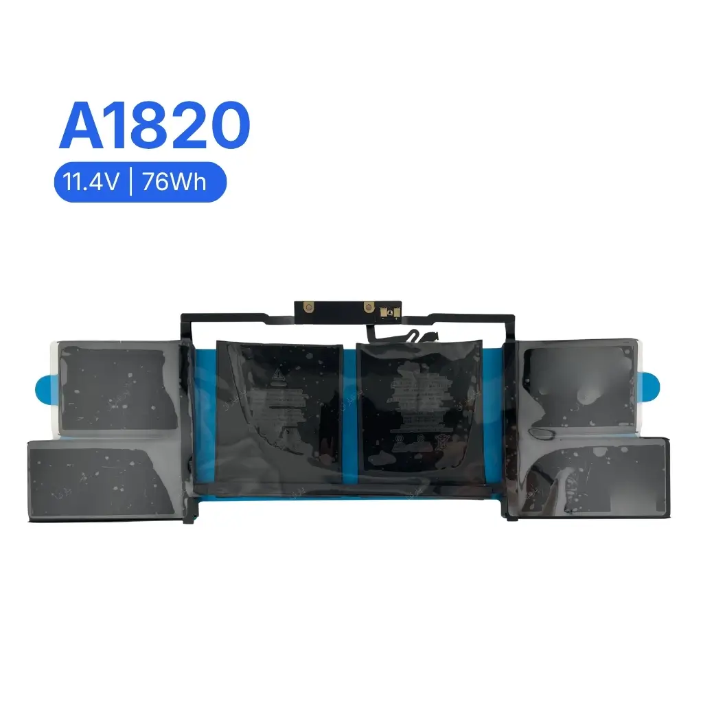 باتری لپ تاپ A1820 برای Apple با ولتاژ 11.4V و انرژی 76Wh