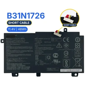 باتری لپ تاپ B31N1726 کابل کوتاه برای ASUS با ولتاژ 11.4V و انرژی 48Wh