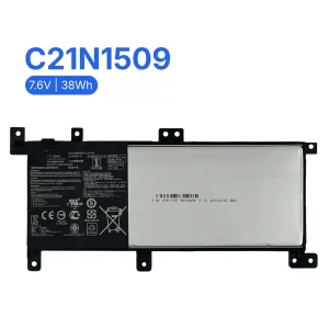 باتری لپ تاپ C21N1509 برای Asus با ولتاژ 7.6V و انرژی 38Wh